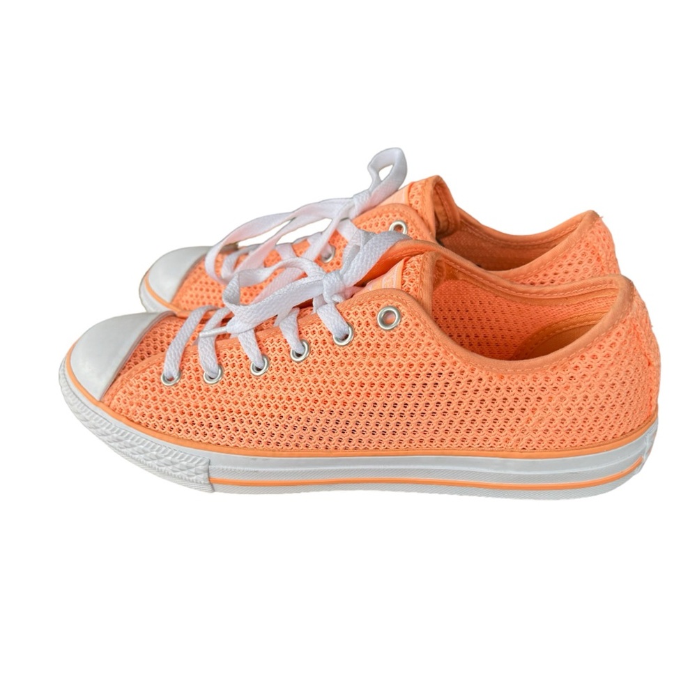 CONVERSE ALL-STAR OXFORD SUNSET GLOW/ SUNSET GLOW/WHITE SNEAKERS SIZE 6